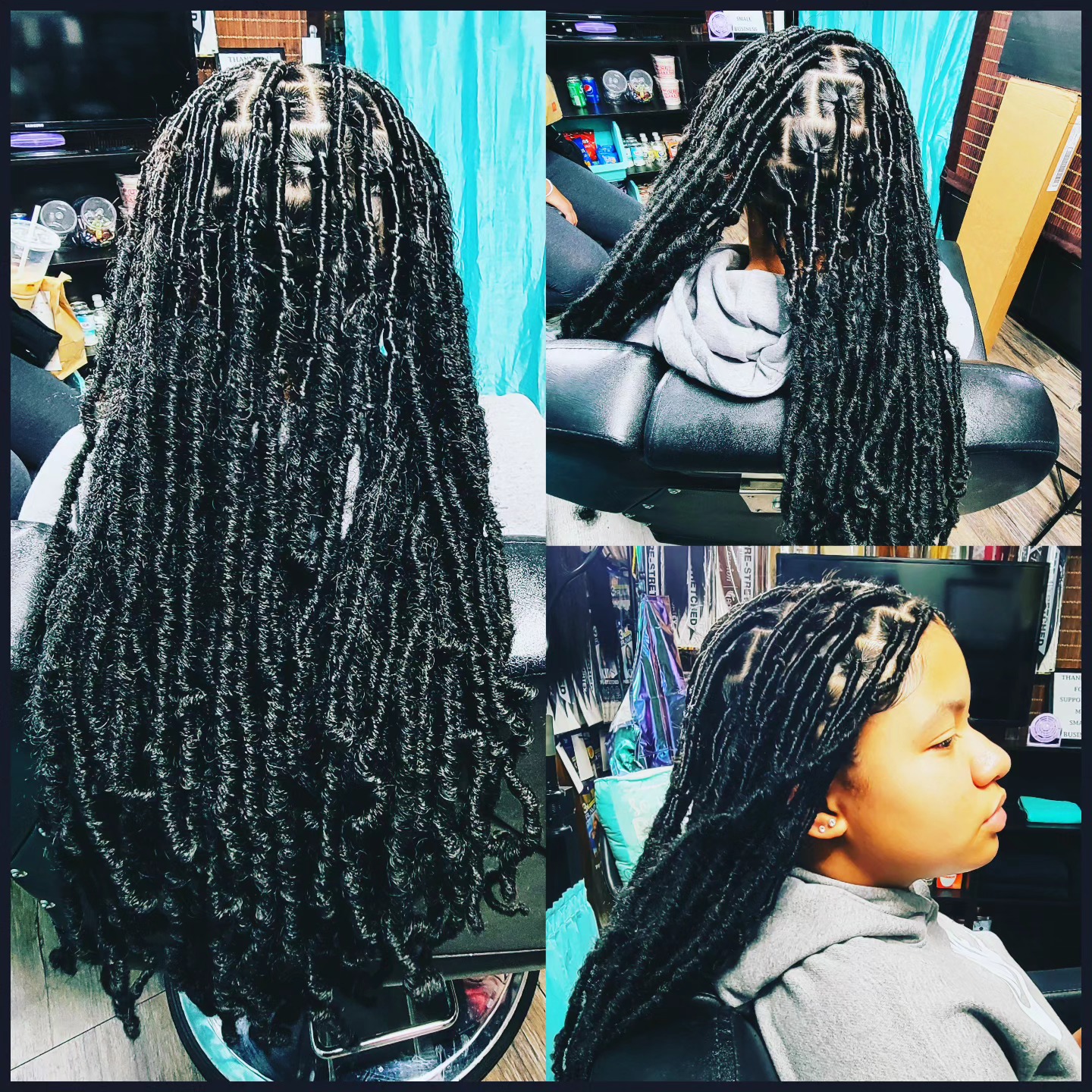 Long soft locs