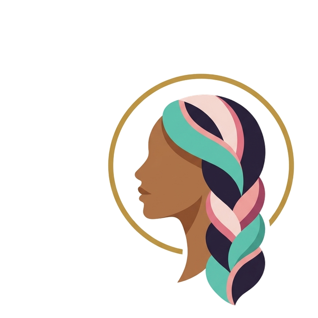 The Ev'perience logo: a woman in profile with a long braid